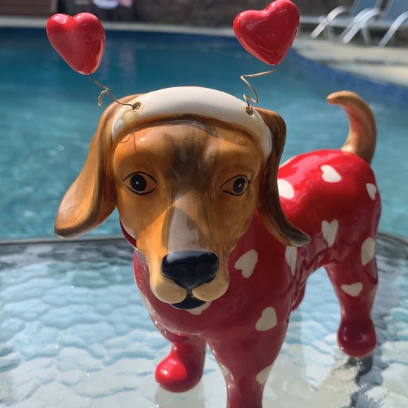 New Blue Sky Clayworks Love Beagle Tabletop - Picture 2 of 6